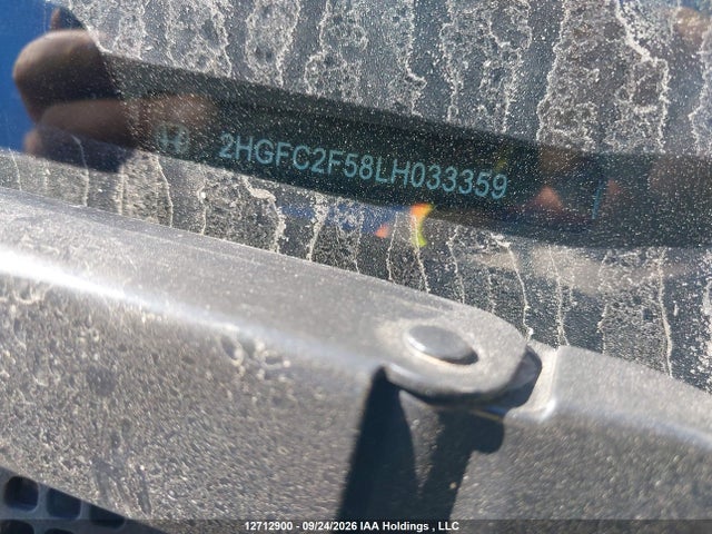 Honda Civic Lx 2020 2HGFC2F58LH033359 Image 17