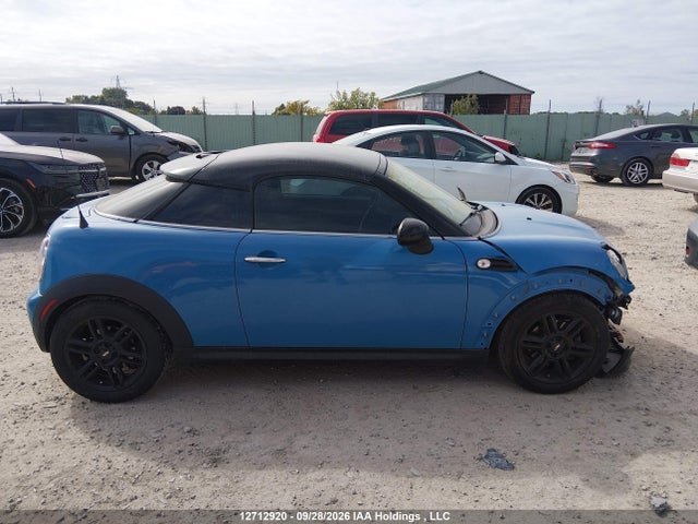 Продажа на аукционе авто 2013 Mini Cooper Coupe, vin: WMWSX1C53DT507543, номер лота: 12712920