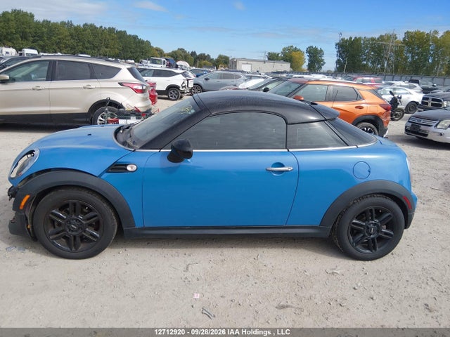 Продажа на аукционе авто 2013 Mini Cooper Coupe, vin: WMWSX1C53DT507543, номер лота: 12712920