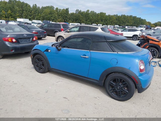Продажа на аукционе авто 2013 Mini Cooper Coupe, vin: WMWSX1C53DT507543, номер лота: 12712920