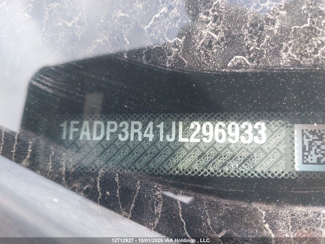 Продажа на аукционе авто 2018 Ford Focus, vin: 1FADP3R41JL296933, номер лота: 12712927