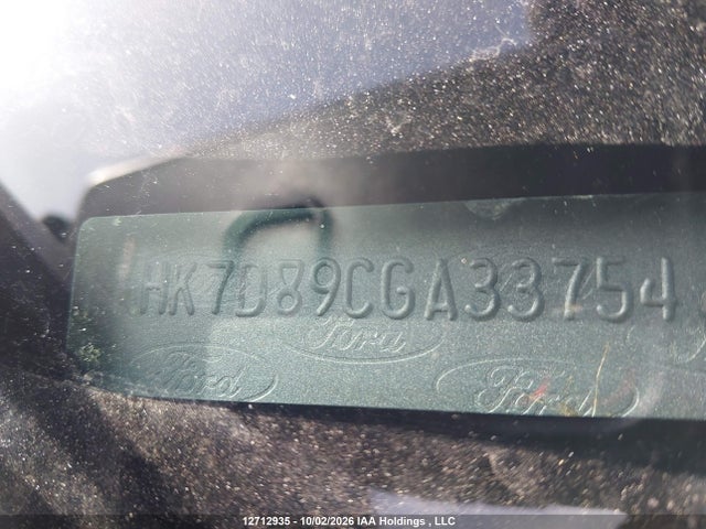12712935 :رقم المزاد ، 1FMHK7D89CGA33754 vin ، 2012 Ford Explorer Xlt مزاد بيع