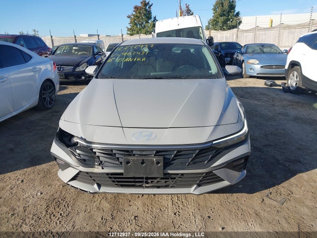 2025 Hyundai Elantra Sel Sport მანქანა იყიდება აუქციონზე, vin: KMHLM4DG0SU902431, აუქციონის ნომერი: 12712937