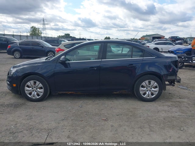 12712942 :رقم المزاد ، 1G1PC5SB0F7295028 vin ، 2015 Chevrolet Cruze 1lt مزاد بيع