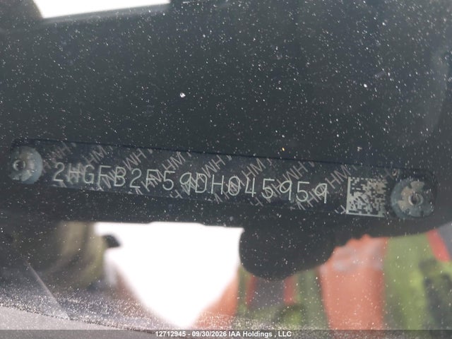Продажа на аукционе авто 2013 Honda Civic, vin: 2HGFB2F59DH045959, номер лота: 12712945