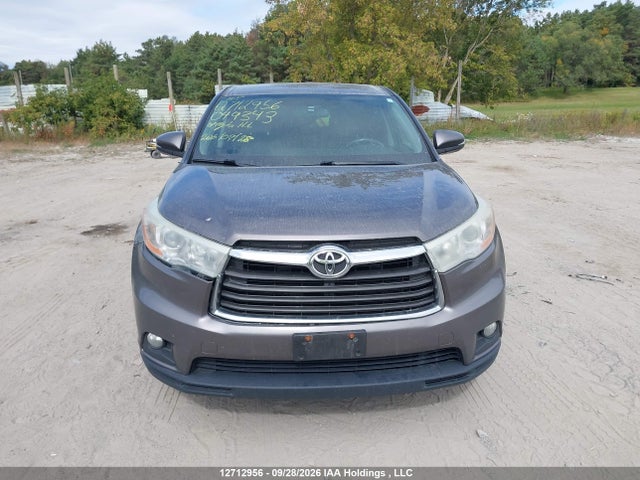 12712956 :رقم المزاد ، 5TDBKRFH8ES049343 vin ، 2014 Toyota Highlander Le/le Plus مزاد بيع