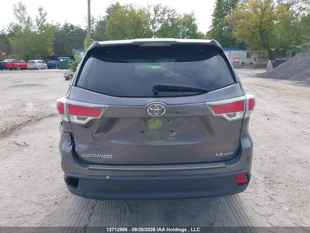 12712956 :رقم المزاد ، 5TDBKRFH8ES049343 vin ، 2014 Toyota Highlander Le/le Plus مزاد بيع