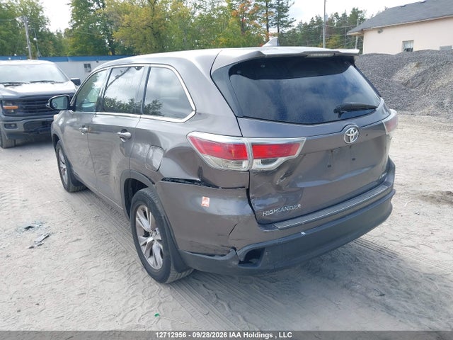 12712956 :رقم المزاد ، 5TDBKRFH8ES049343 vin ، 2014 Toyota Highlander Le/le Plus مزاد بيع
