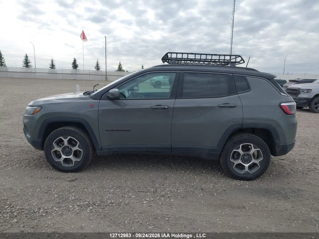 Aukcja sprzedaży 2022 Jeep Compass Trailhawk, vin: 3C4NJDDBXNT114457, numer aukcji: 12712983