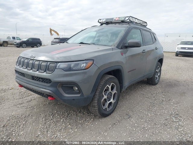 Aukcja sprzedaży 2022 Jeep Compass Trailhawk, vin: 3C4NJDDBXNT114457, numer aukcji: 12712983