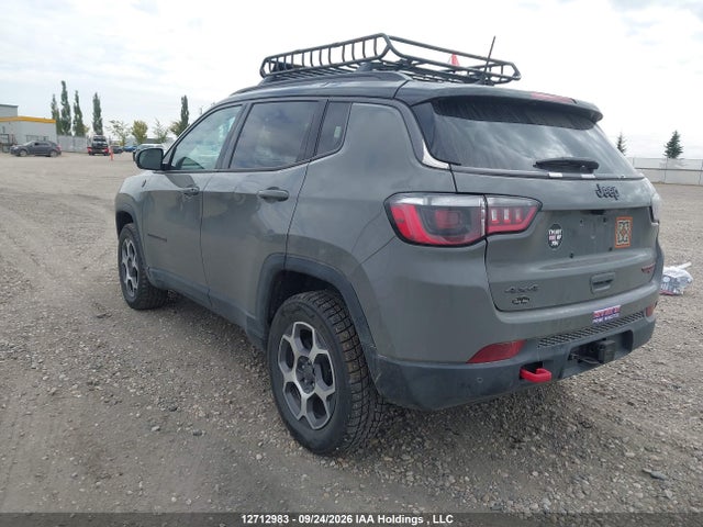 Aukcja sprzedaży 2022 Jeep Compass Trailhawk, vin: 3C4NJDDBXNT114457, numer aukcji: 12712983