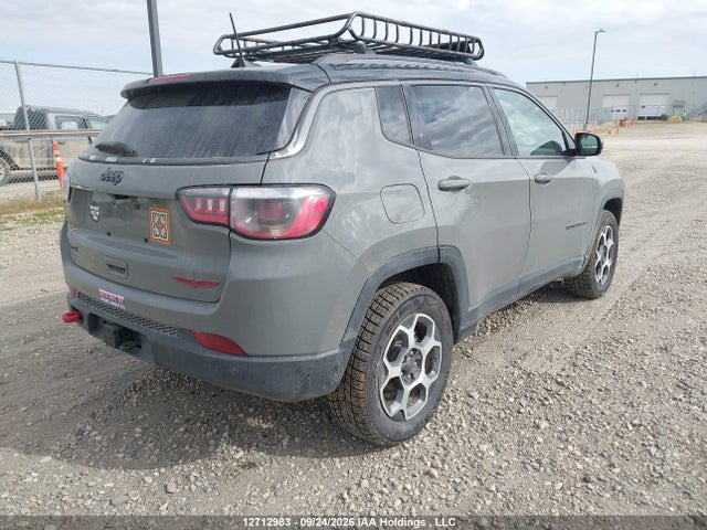 Aukcja sprzedaży 2022 Jeep Compass Trailhawk, vin: 3C4NJDDBXNT114457, numer aukcji: 12712983