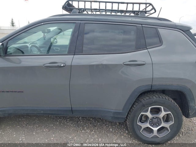 Aukcja sprzedaży 2022 Jeep Compass Trailhawk, vin: 3C4NJDDBXNT114457, numer aukcji: 12712983
