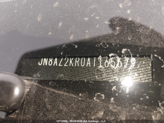 12712995 :رقم المزاد ، JN8AZ2KR0AT165679 vin ، 2010 Nissan Cube S/sl/krom مزاد بيع