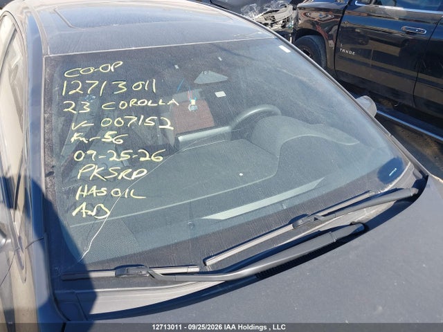 12713011 :رقم المزاد ، JTDBDMHE5P3007152 vin ، 2023 Toyota Corolla Hybrid Se مزاد بيع