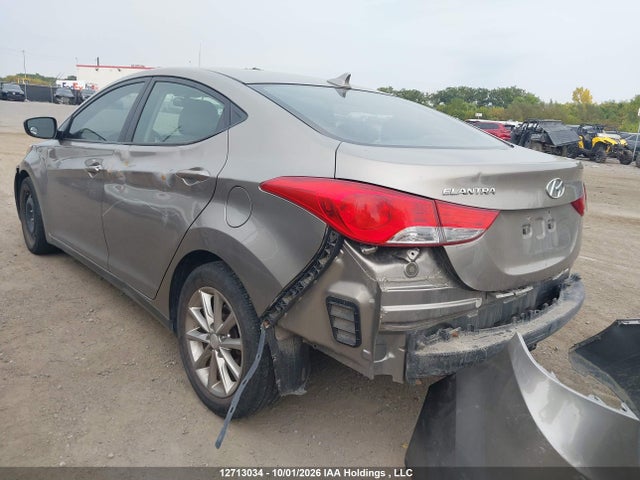2013 Hyundai Elantra Gls/limited მანქანა იყიდება აუქციონზე, vin: 5NPDH4AE0DH365167, აუქციონის ნომერი: 12713034