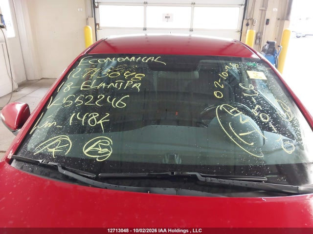 Продажа на аукционе авто 2018 Hyundai Elantra Gl, vin: KMHD84LF7JU552246, номер лота: 12713048