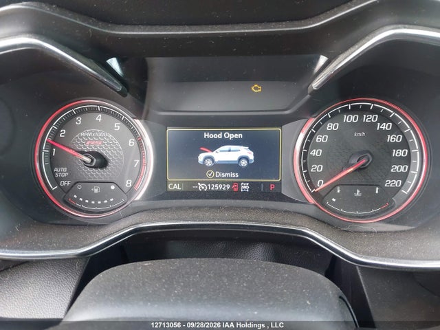 2021 Chevrolet Trailblazer Rs მანქანა იყიდება აუქციონზე, vin: KL79MUSL7MB115177, აუქციონის ნომერი: 12713056