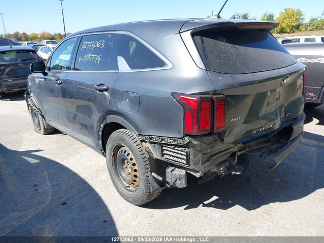 2021 Kia Sorento 2.5l Lx Premium/2.5l Lx+/2.5t Ex/2.5t Ex+ მანქანა იყიდება აუქციონზე, vin: 5XYRGDLCXMG003794, აუქციონის ნომერი: 12713063