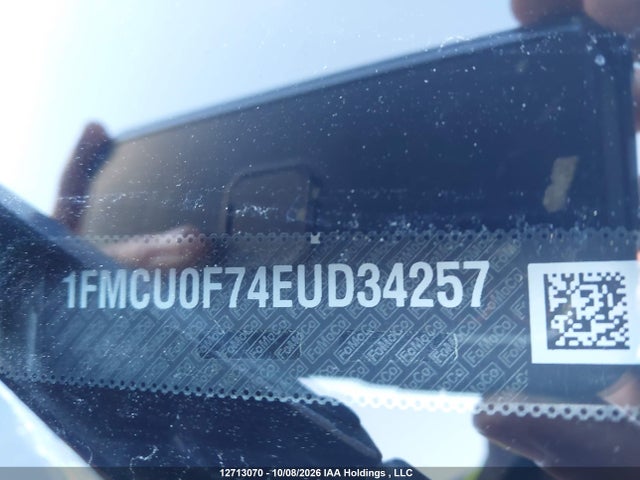 Продажа на аукционе авто 2014 Ford Escape S, vin: 1FMCU0F74EUD34257, номер лота: 12713070