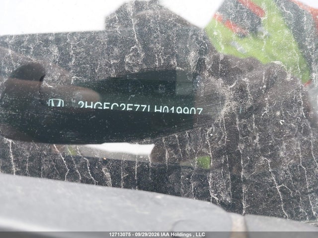 2020 Honda Civic Ex მანქანა იყიდება აუქციონზე, vin: 2HGFC2F77LH019907, აუქციონის ნომერი: 12713075