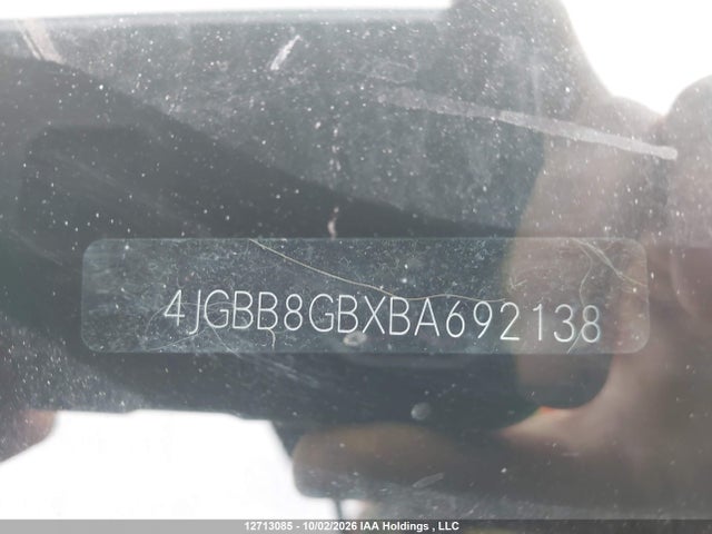 Aukcja sprzedaży 2011 Mercedes-benz Ml 350 4matic, vin: 4JGBB8GBXBA692138, numer aukcji: 12713085
