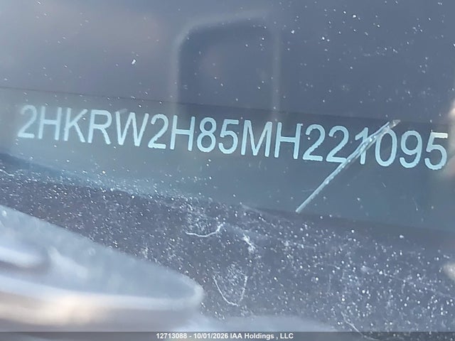 2HKRW2H85MH221095 Honda Cr-v Ex-l