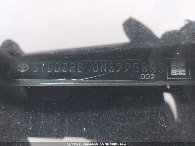 Toyota Highlander Limited 2022 5TDDZRBH0NS225893 Image 20