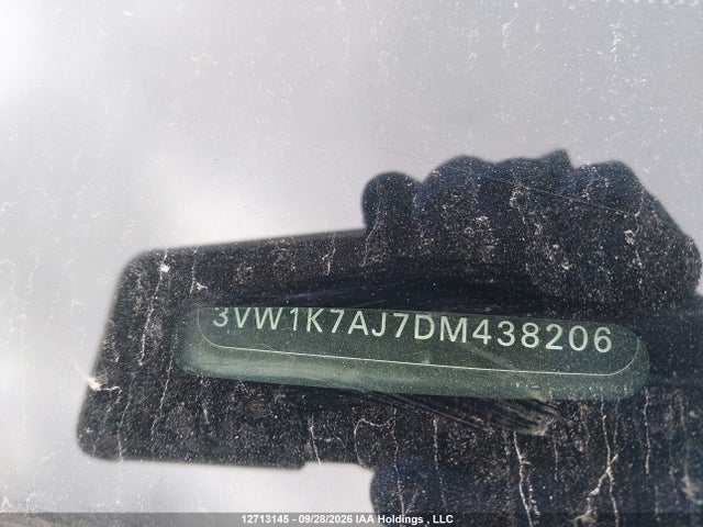 Продаж на аукціоні авто 2013 Volkswagen Jetta S, vin: 3VW1K7AJ7DM438206, номер лоту: 12713145