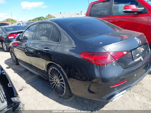 Продажа на аукционе авто 2024 Mercedes-benz C 300 4matic, vin: W1KAF4HB9RR192419, номер лота: 12690108