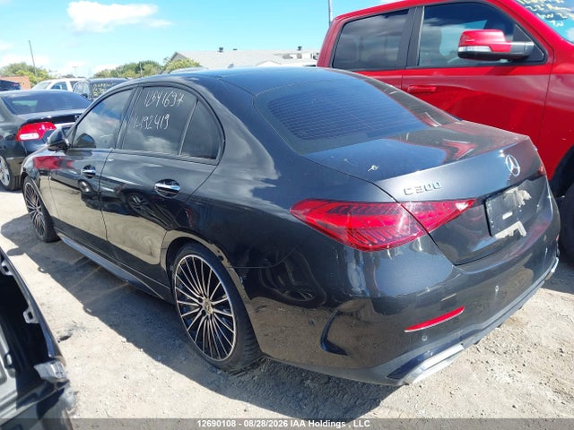 Продажа на аукционе авто 2024 Mercedes-benz C 300 4matic, vin: W1KAF4HB9RR192419, номер лота: 12690108
