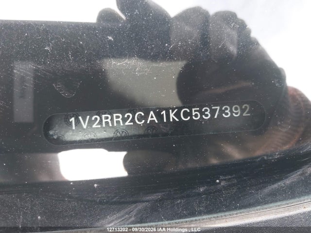 Aukcja sprzedaży 2019 Volkswagen Atlas Sel, vin: 1V2RR2CA1KC537392, numer aukcji: 12713202