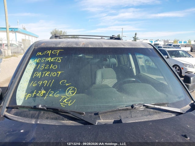 2011 Jeep Patriot მანქანა იყიდება აუქციონზე, vin: 1J4NF2GBXBD169911, აუქციონის ნომერი: 12713210