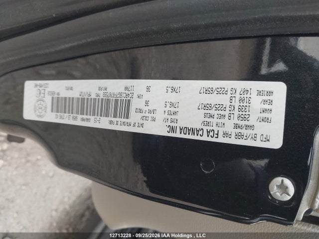 12713228 :رقم المزاد ، 2C4RC1BG7FR707593 vin ، 2015 Chrysler Town & Country Touring مزاد بيع