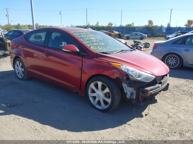 Aukcja sprzedaży 2013 Hyundai Elantra Gls/limited, vin: 5NPDH4AE2DH354803, numer aukcji: 12713239