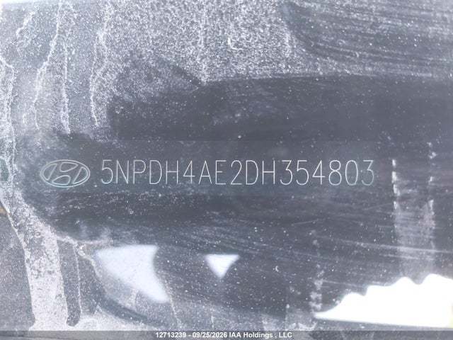 Aukcja sprzedaży 2013 Hyundai Elantra Gls/limited, vin: 5NPDH4AE2DH354803, numer aukcji: 12713239