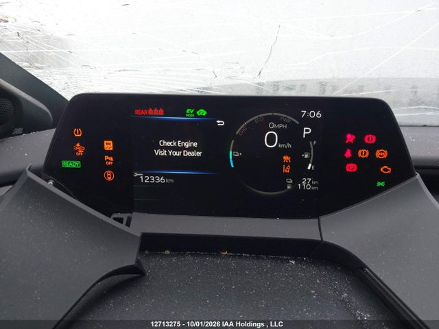 2024 Toyota Prius Prime Xse Premium მანქანა იყიდება აუქციონზე, vin: JTDACACU6R3016098, აუქციონის ნომერი: 12713275