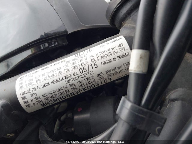 Yamaha YZFR3 2015 MH3RH06N3FK003153 Image 10