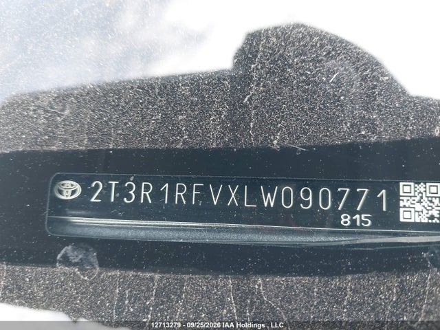 2T3R1RFVXLW090771 Toyota Rav4 Xle/xle Premium