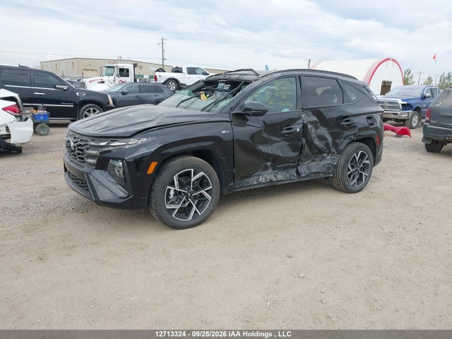 12713324 :رقم المزاد ، KM8JCDD19SU327994 vin ، 2025 Hyundai Tucson Sel Convenience مزاد بيع
