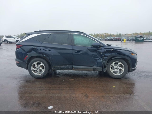 12713329 :رقم المزاد ، KM8JBCAE0NU025969 vin ، 2022 Hyundai Tucson Sel مزاد بيع