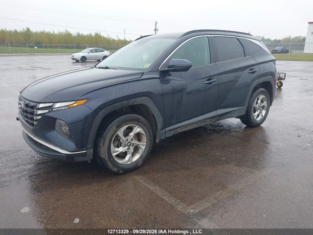 12713329 :رقم المزاد ، KM8JBCAE0NU025969 vin ، 2022 Hyundai Tucson Sel مزاد بيع