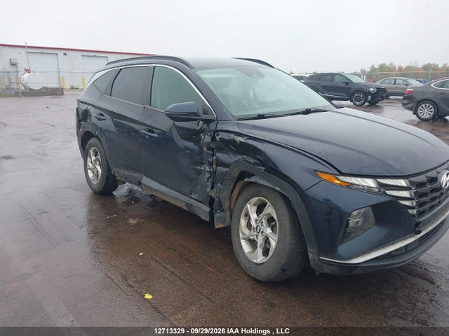 12713329 :رقم المزاد ، KM8JBCAE0NU025969 vin ، 2022 Hyundai Tucson Sel مزاد بيع