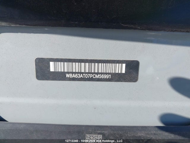 12713340 :رقم المزاد ، WBA63AT07PCM56991 vin ، 2023 Bmw M440i Xdrive مزاد بيع