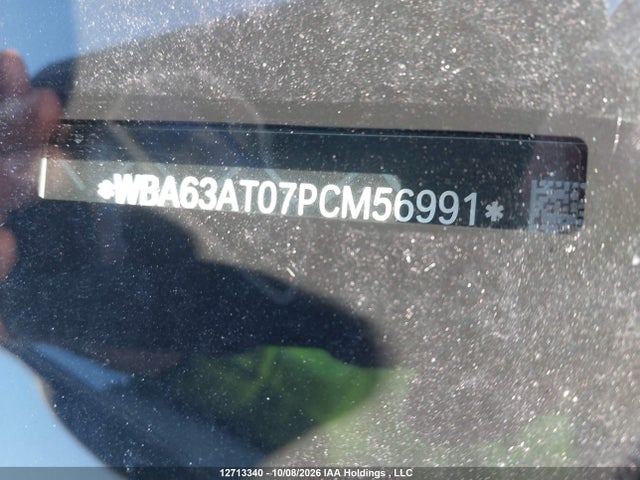 12713340 :رقم المزاد ، WBA63AT07PCM56991 vin ، 2023 Bmw M440i Xdrive مزاد بيع