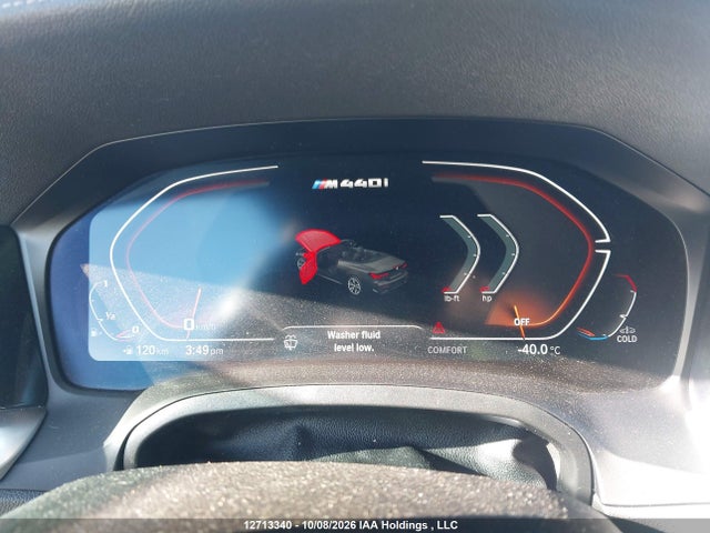 12713340 :رقم المزاد ، WBA63AT07PCM56991 vin ، 2023 Bmw M440i Xdrive مزاد بيع