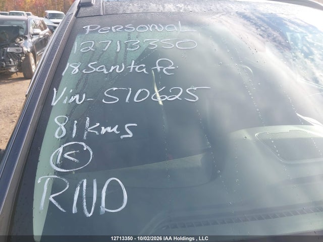5XYZUDLA9JG510625 Hyundai SANTA FE SPORT