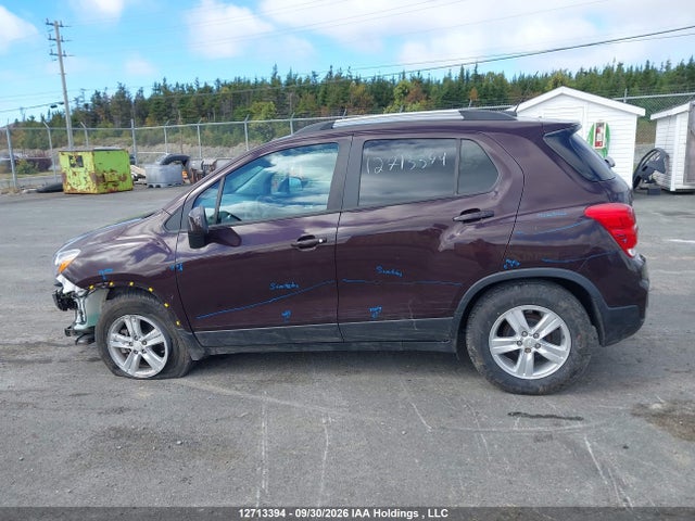 12713394 :رقم المزاد ، KL7CJLSBXMB356960 vin ، 2021 Chevrolet Trax Lt مزاد بيع