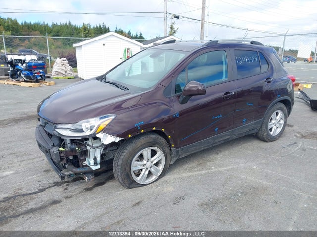 12713394 :رقم المزاد ، KL7CJLSBXMB356960 vin ، 2021 Chevrolet Trax Lt مزاد بيع