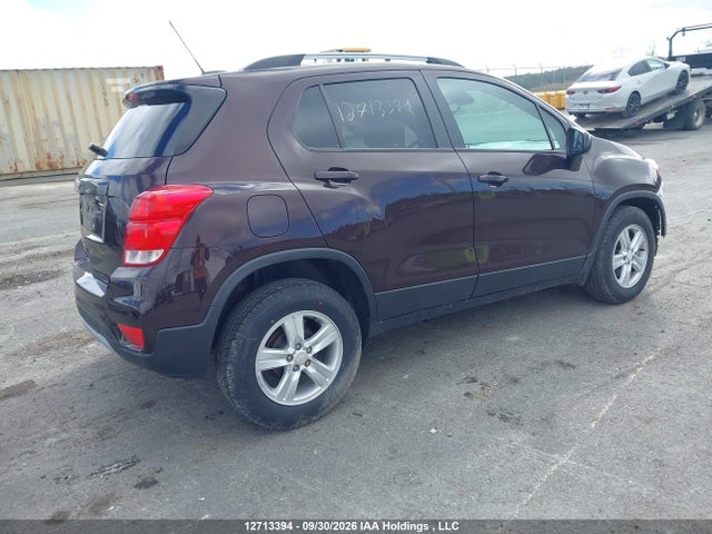 12713394 :رقم المزاد ، KL7CJLSBXMB356960 vin ، 2021 Chevrolet Trax Lt مزاد بيع